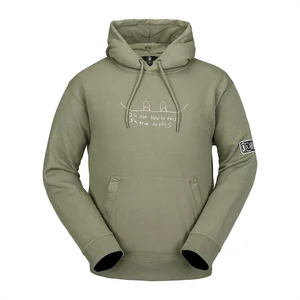 Volcom D.i Hoodie Vert S Homme pas cher