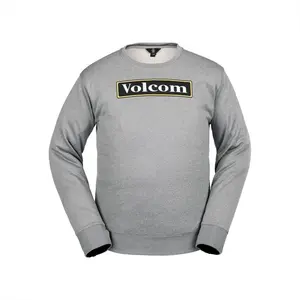 Volcom Sweat Core Hydro Crew Gris Homme gris S pas cher