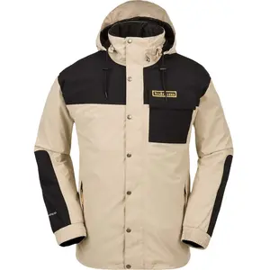 Volcom Veste Gore Tex Longo Khakiest vert M