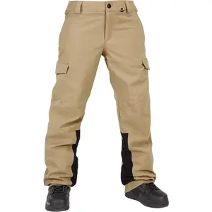 Volcom Pantalon Wildling Dark Khaki beige S pas cher
