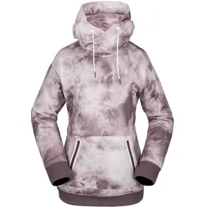 Volcom Sweat Spring Shred Hoody Mojave Tie-dye Femme rouge S pas cher