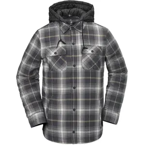 Volcom Veste De Ski/snow Ins Riding Flannel Stone Homme beige XS