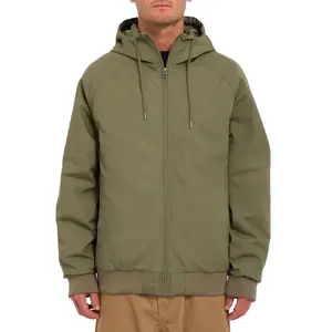 Volcom - Hernan 10K Jacket - Veste d'hiver taille M, vert olive pas cher