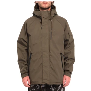 Volcom - Stoke Stone II 10K Jacket - Veste d'hiver taille S, brun pas cher