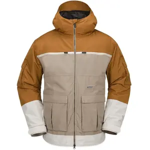 Volcom Veste De Ski/snow Nightbreaker 20k Jkt Chestnut Brown Homme mar... pas cher
