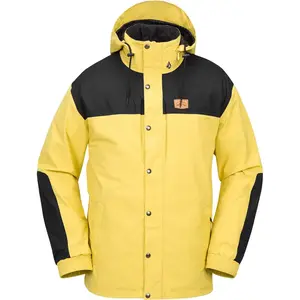 Volcom Veste De Ski/snow Longo Gore-tex Dark Yellow Homme rose L pas cher