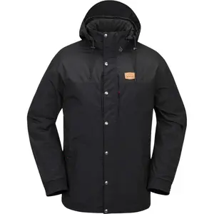 Volcom Veste Longo Gore-Tex - Black noir L pas cher
