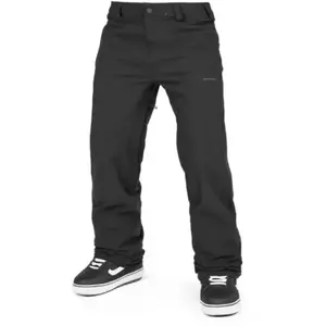 Volcom Pantalon Freakin Snow Chino - Black noir XS pas cher