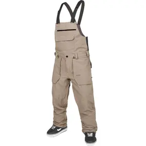 Volcom - Roan Bib Overall - Pantalon de ski taille XL, beige pas cher