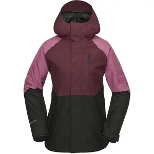 Volcom Veste De Ski/snow V.co Aris Ins Gore Burgundy Femme rouge S pas cher