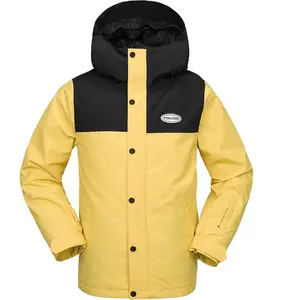 Volcom Veste De Ski/Snow .91 Ins Dark Yellow rose M pas cher