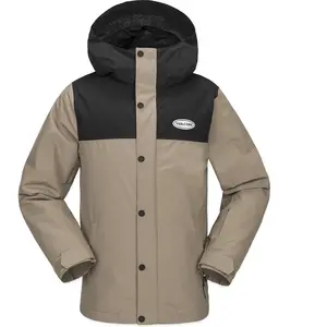 Volcom Veste De Ski/snow Stone.91 Ins Chestnut Brown Garçon marron M
