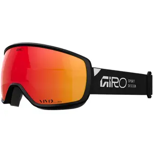 Masque de ski GIRO BALANCE II Stacked (Black, écran vivid Ember) Mixte
