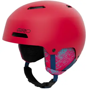Giro - Casque de ski - Crue Mat Red - Taille Enfant S - Rouge pas cher