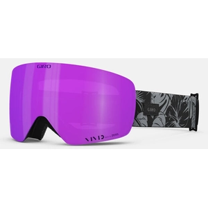 Giro - Masque de ski - Contour Rs Black & Grey Botanical Lx Vivid Pnk/Vivid Infrared - Noir pas cher
