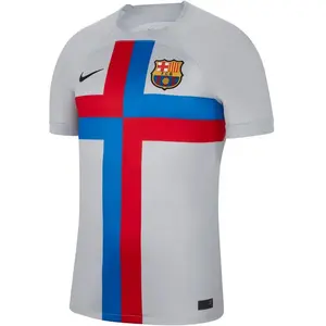 Nike Maillot Barça Third 2022/2023 Gris multicolore S pas cher