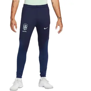 Nike Pantalon d'entraînement du Brésil Coupe du Monde 2022 bleu marine... pas cher