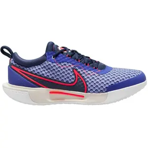 Nike Homme NikeCourt Zoom Pro Sneaker, Lapis/Bright Crimson-Midnight Navy, 44.5 EU pas cher