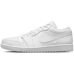 Jordan Air Jordan 1 Low, White/white-white EU43 UK8+ US9+ 9+ pas cher