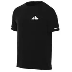 Nike Men's Shirt M NK DF Solar Chase SS Top, Black/White, DV9305-010, M pas cher