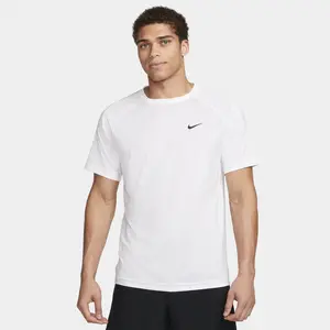 Nike Men's Shirt M NK DF Ready SS, White/Black, DV9815-100, XL pas cher