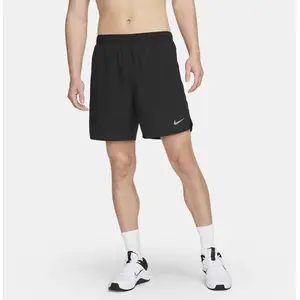 Short de running avec sous-short intégré 18 cm Dri-FIT Nike Challenger... pas cher