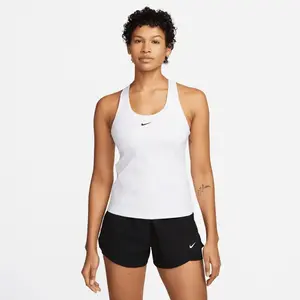 Nike Dri-Fit Swoosh Bra Débardeur Tank Top Femmes - Blanc, Taille XL pas cher