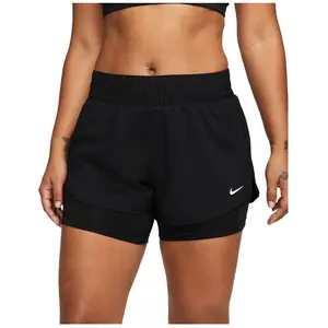 Comparateur de prix : Nike Training 2-in-1 3" Shorts - Black, Black L