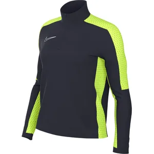 Nike Haut d'entraînement Femmes Academy 23 bleu foncé/vert fluo bleu / jaune XL pas cher