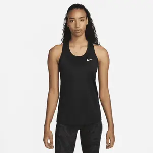 Nike Dri-Fit Racerback Débardeur Tank Top Femmes - Noir, Taille XL pas cher