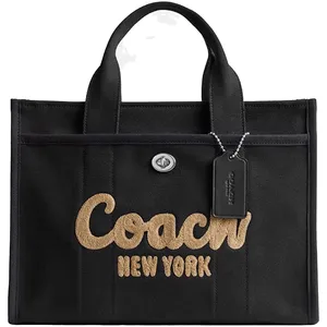 Cargo Tote par Coach Noir T.U Sacs