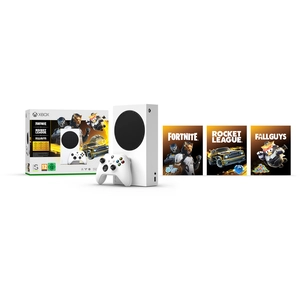 MICROSOFT XBOX SERIES S - GILDED HUNTER 512 GO WIFI BLANC (RRS-00078) pas cher