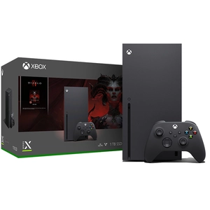 Comparateur de prix : Microsoft Pack console xbox noir + diablo iv xbox series x 0196388125814