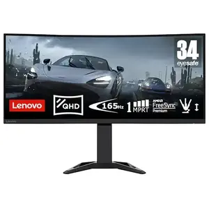 Écran Gaming Incurvé 34" Lenovo G34w-30 - 170 Hz HDMI/DisplayPort