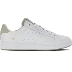 K-Swiss Lozan Klub LTH, Basket Femme, WHT WHT Agathe Gray SD, 37.5 EU pas cher