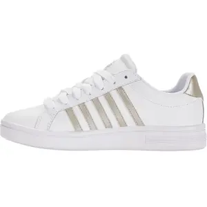 Baskets femme K-Swiss Court Tiebreak Blanc 36 97011-183-M pas cher
