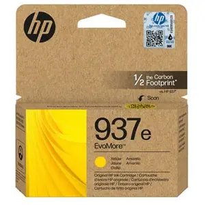 Hewlett Packard - hp 937e EvoMore Yellow Original Ink Cartridge (4S6W8NESE1)