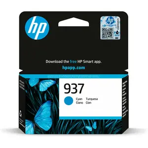 Comparateur de prix : Conso imprimantes - HP - 937 - Cyan / 800 pages 4S6W2NE#SE1