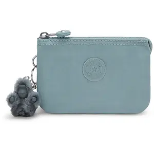 Kipling Pochette Creativity S Relaxed Grey Bleu Petit Femme 56% Recycl...Vendu parkipling