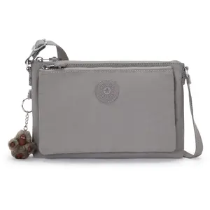 Kipling Sac Bandoulière Mikaela Cloudy Grey Gris Petit Femme 100% Poly... pas cher