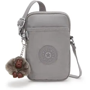 Kipling Sac Téléphone Tally Cloudy Grey Gris Petit Femme 100% Polyamid...Vendu parkipling