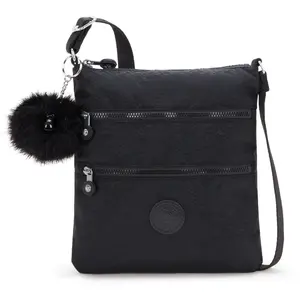 Kipling Sac Bandoulière Keiko Python Embossed Noir Petit Femme 60% Pol... pas cher