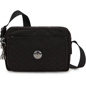 Kipling Sac Bandoulière Abanu M Black Sign Jacquard Noir Standard Femm...Vendu parkipling