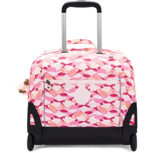 Kipling Sac À Dos Giorno Pink Palm Imprimé Grand Femme 100% Recycled P... pas cher