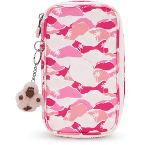 Kipling Pochette 50 Pens Pink Palm Imprimé Standard Femme 100% Recycle...Vendu parkipling