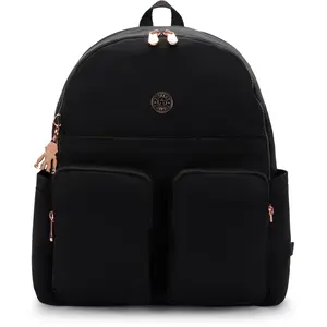 Kipling Sac À Dos Leanna Rose Black City Noir Grand Femme 100% Recycle... pas cher