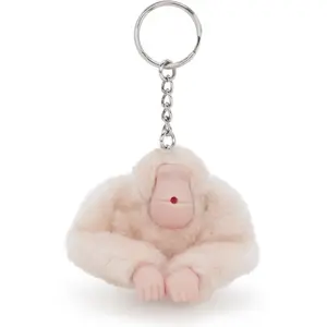 Kipling Singe/porte Clé Monkeyclip M Pink Shine Rose Petit Femme 72% Acrylic, 28% Polyester pas cher