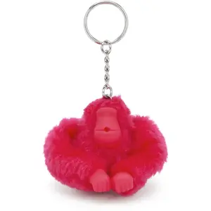 Comparateur de prix : Kipling Singe/porte Clé Monkeyclip M Resort Pink Rose Petit Femme 72% Acrylic, 28% Polyester