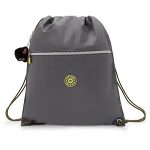 Kipling SUPERTABOO Sac à Dos Moyen, Back to Grey (Gris) pas cher