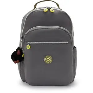 Kipling Sac À Dos Seoul College Extra Back To Grey Gris Grand Femme 56...